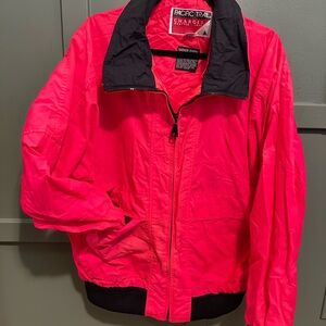 Vintage Hot Pink Pacific Trail charger ski jacket size L